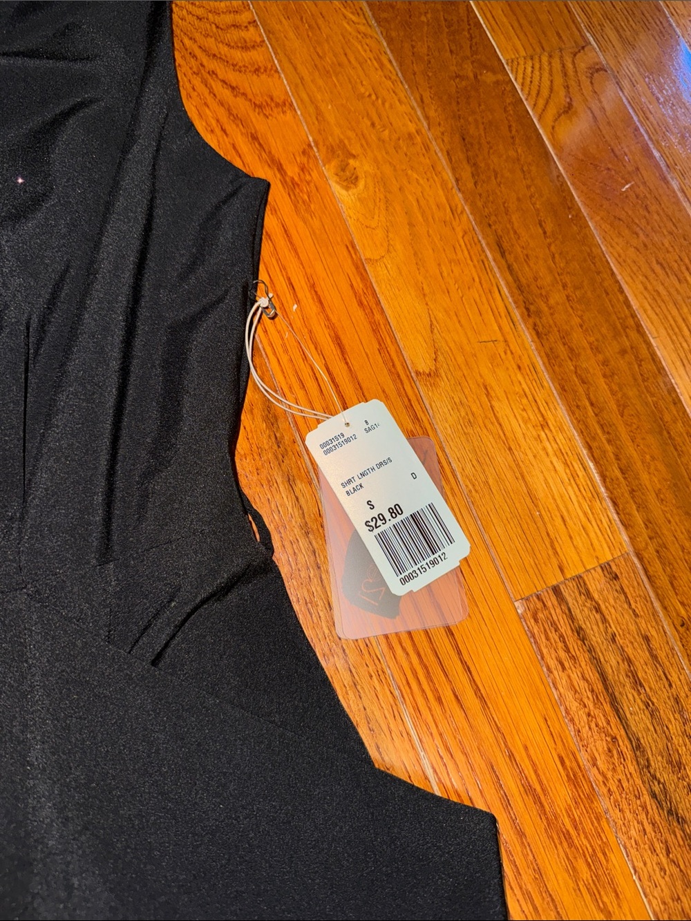 SHEIN Black Sleeveless Mini Dress with Leopard-Print Lining - Picture 2 of 4